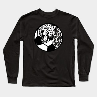 Jaguar Soccer (black ball edition Long Sleeve T-Shirt